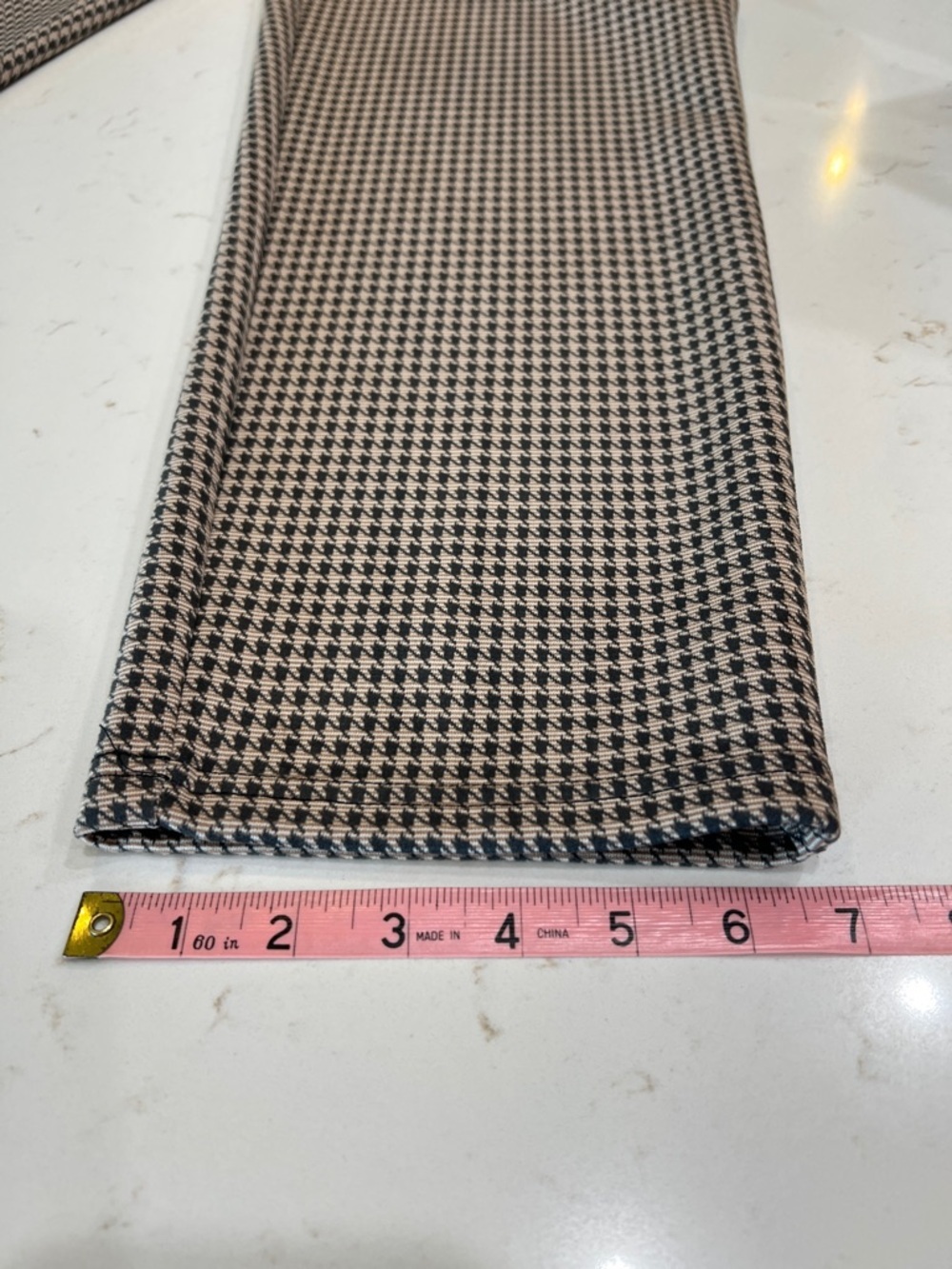 Tommy Hilfiger Houndstooth Straight Leg Ankle Pants 16 - Picture 10 of 10